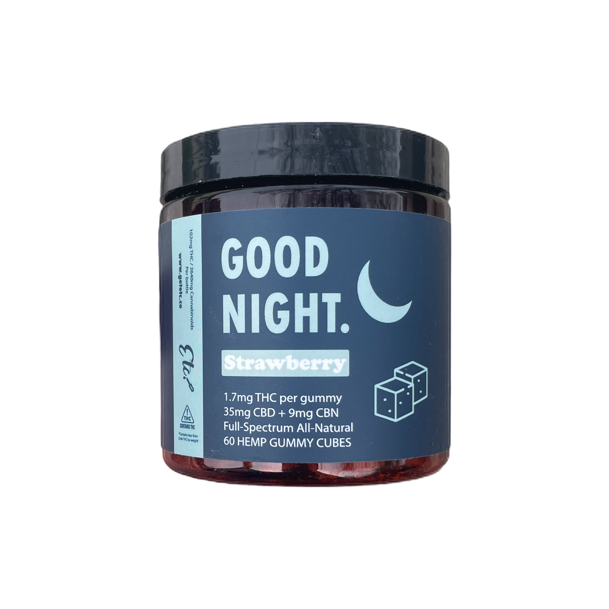 GOOD NIGHT. Gummies 60 count